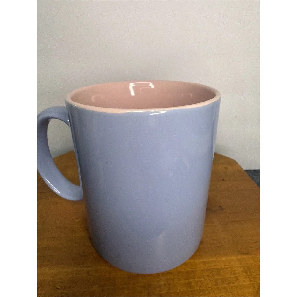 Clueless Movie Mug Pink Inside Blue Outside Cell Phone 